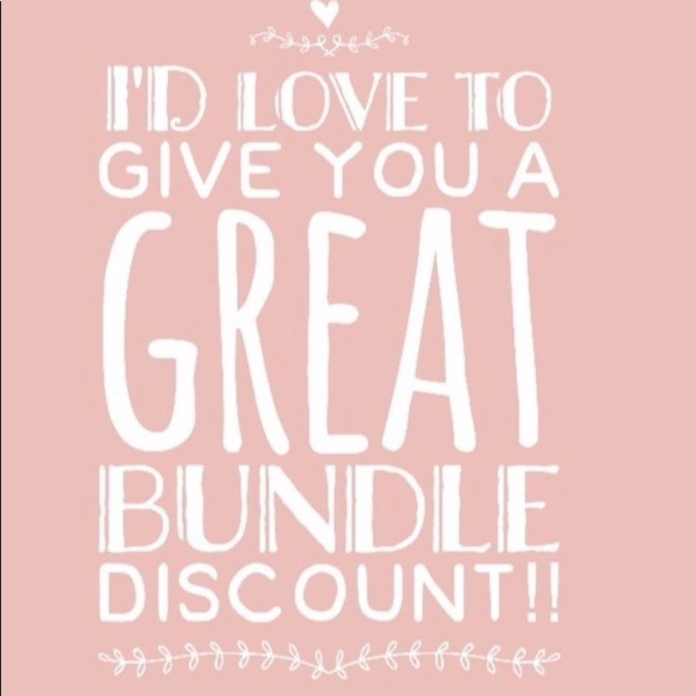🌸🌸BUNDLE FOR GREAT DEALS🌸🌸